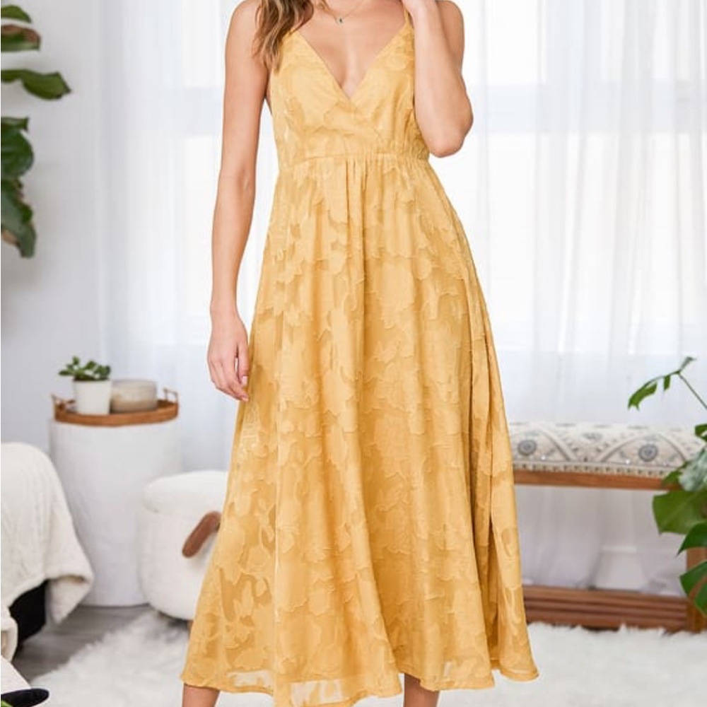 Lulus Jacquard Dress